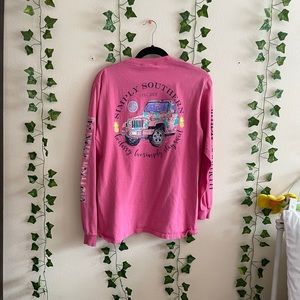 Simply Southern Long Sleeve Pink Graphics